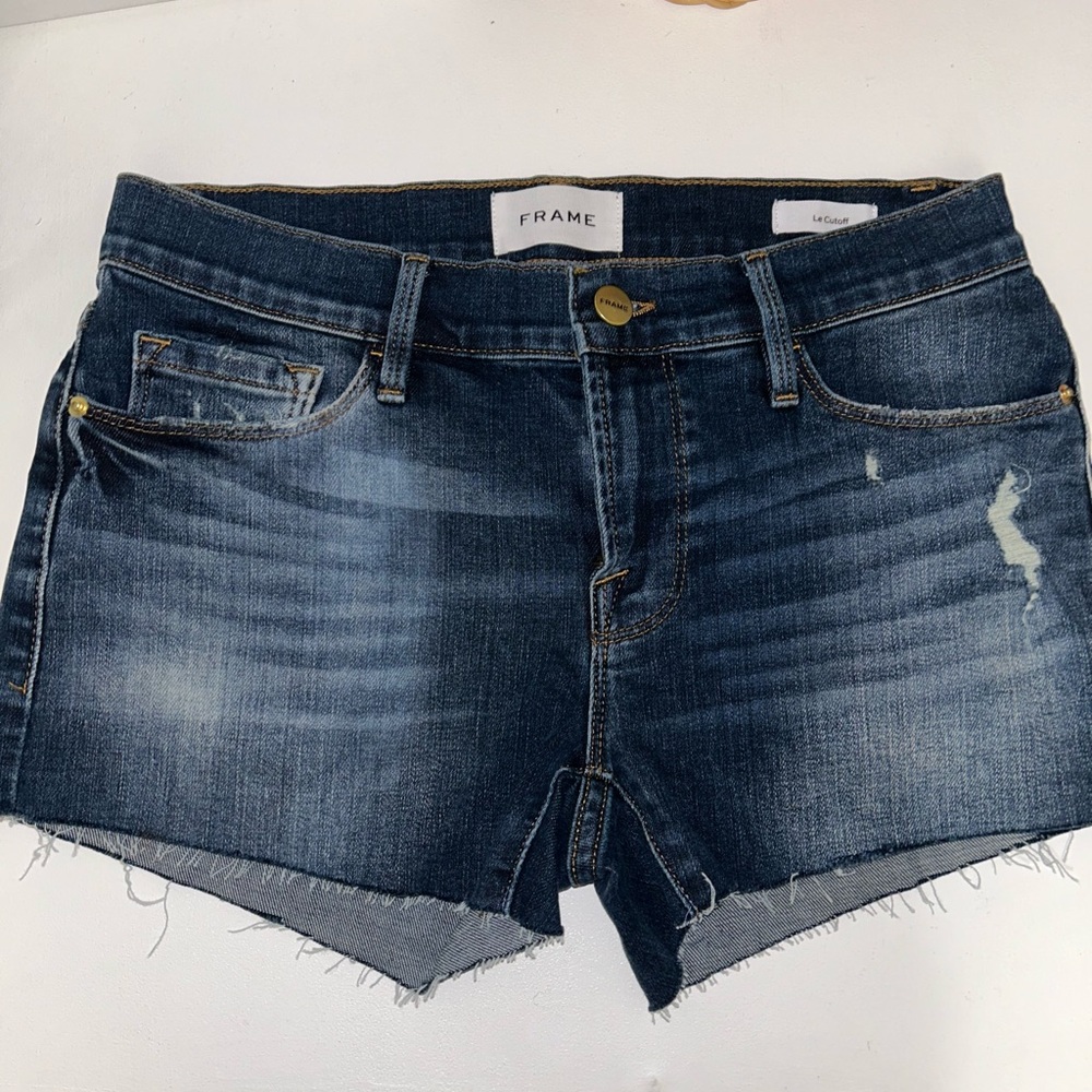 NWOT Frame denim Le Cutoff shorts size 24.